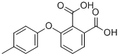 Structure of 3(4-METHYLPHENOXY)-1,2-BENZENEDICARBOXYLIC ACID