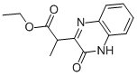 ETHYL 2-(3-OXO-3,4-DIHYDROQUINOXALIN-2-YL)PROPANOATE结构式