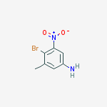 4-Bromo-3-methyl-5-nitroaniline结构式