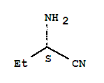 Structure of Butanenitrile,2-amino-, (2S)-