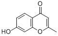 Structure of 7-hydroxy-2-methyl-4H-chromen-4-one