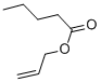 Structure of ALLYL VALERATE