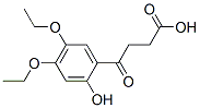 Structure of 3-(2-hydroxy-4,5-diethoxybenzoyl)propionic acid