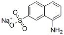 Structure of sodium 8-aminonaphthalene-2-sulphonate
