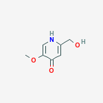 Structure of 2-(hydroxymethyl)-5-methoxypyridin-4(1H)-one