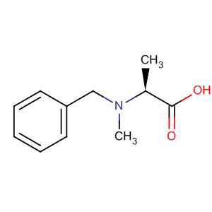 Structure of L-Alanine, N-methyl-N-(phenylmethyl)-