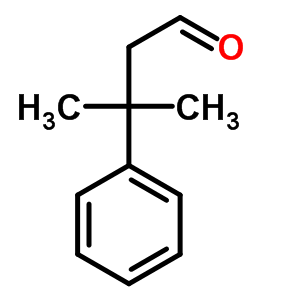 3-methyl-3-phenylbutanal结构式