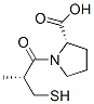 Structure of 1-[(2R)-2-Methyl-3-mercaptopropionyl]-L-proline