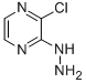 Structure of 3-CHLORO-2-HYDRAZINO-1,2-DIHYDROPYRAZINE HYDROCHLORIDE