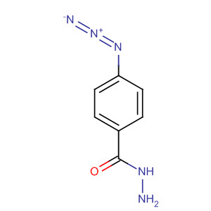 Benzoic acid, 4-azido-, hydrazide结构式
