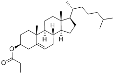 Structure of Cholest-5-en-3beta-yl propionate