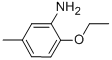 Structure of 2-ethoxy-5-methylaniline