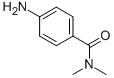 Structure of 4-AMINO-N,N-DIMETHYLBENZAMIDE
