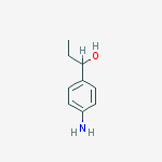 1-(4-Aminophenyl)-1-propanol结构式