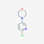 Structure of 4-(6-chloropyridin-3-yl)morpholine
