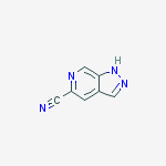 Structure of 1H-Pyrazolo[3,4-c]pyridine-5-carbonitrile
