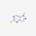 Structure of 5-chloro-1H-pyrazolo[4,3-d]pyrimidine