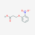 Structure of 3-(2-Nitrophenoxy)propanoic acid