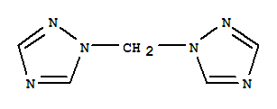 Structure of 1,1'-Methylenebis(1H-1,2,4-triazole)