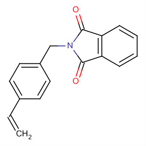 Structure of 1H-Isoindole-1,3(2H)-dione, 2-[(4-ethenylphenyl)methyl]-