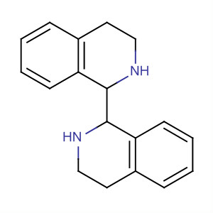 Structure of 1,1'-Biisoquinoline, 1,1',2,2',3,3',4,4'-octahydro-, (1R,1'R)-