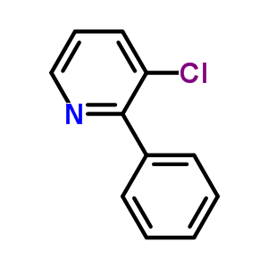 Structure of 3-Chloro-2-phenylpyridine