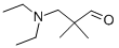 Structure of 3-DIETHYLAMINO-2,2-DIMETHYL-PROPIONALDEHYDE