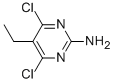 Structure of 2-Amino-4,6-dichloro-5-ethylpyrimidine