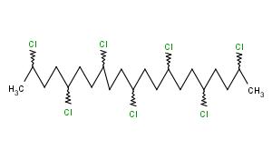 Structure of Chlorinated paraffin