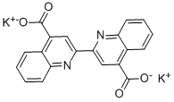 Structure of 2,2-BIQUINOLINE-4,4-DICARBOXYLIC ACID DIPOTASSIUM SALT TRIHYDRATE