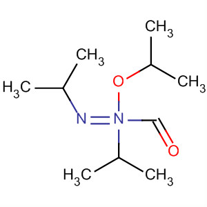 Structure of Carbamimidic acid, N,N'-bis(1-methylethyl)-, 1-methylethyl ester