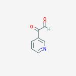 Structure of 3-Pyridineacetaldehyde, a-oxo-