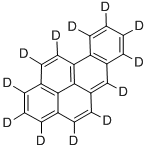 Structure of BENZO[A]PYRENE-D12