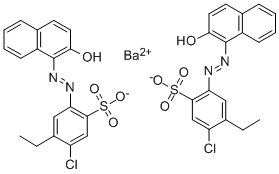 Structure of sodium 5-chloro-4-ethyl-2-[(2-hydroxy-1-naphthyl)azo]benzenesulphonate