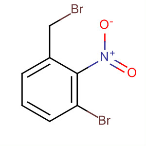 Structure of Benzene, 1-bromo-3-(bromomethyl)-2-nitro-