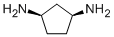 Structure of 1,3-CYCLOPENTANEDIAMINE,CIS-