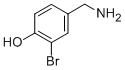 Structure of 3-BROMO-4-HYDROXYBENZYLAMINE