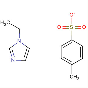 1H-Imidazole, 1-ethyl-, mono(4-methylbenzenesulfonate)结构式