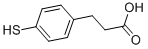 Chemical structure of 4-MERCAPTOHYDROCINNAMIC ACID