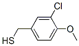 Structure of 3-CHLORO-4-METHOXYBENZYL MERCAPTAN