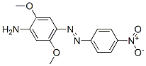 Structure of 2,5-dimethoxy-4-(4-nitrophenylazo)aniline