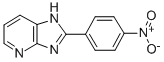 Structure of 2-(4-Nitrophenyl)-1H-imidazo(4,5-b)pyridine
