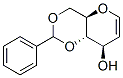 Structure of 4,6-O-BENZYLIDENE-D-GLUCAL