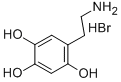Chemical structure of 6-HYDROXYDOPAMINE HYDROBROMIDE