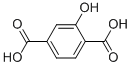 Structure of 2-hydroxyterephthalic acid
