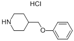 Structure of 4-(phenoxymethyl)piperidinium chloride