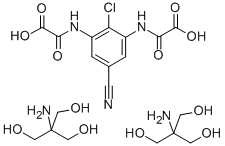 Structure of Lodoxamidetromethamine