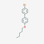 4-broMo-4'-(pentyloxy)-1,1'-biphenyl结构式