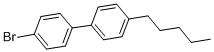 Structure of 4-BROMO-4'-N-PENTYLBIPHENYL