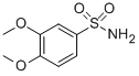 Chemical structure of 3,4-dimethoxybenzenesulfonamide